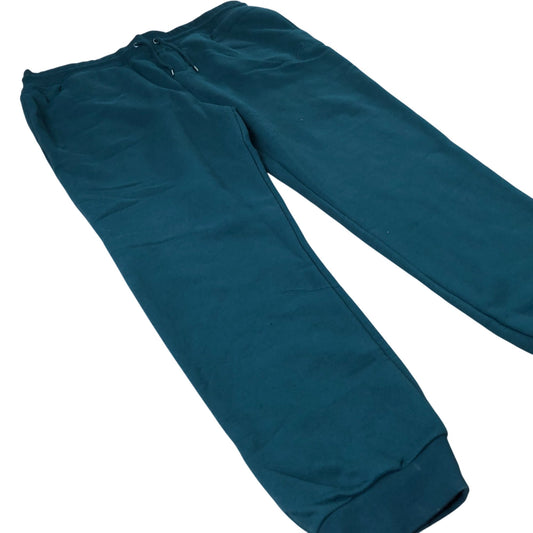 River Island Joggers Men's Stylish Comfortable Cotton Blend Dark Green 3XL