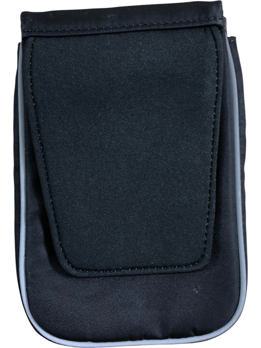 BOLSETTA Black Handbag Women's Compact Crossbody Wallet Bag Zipper Closure