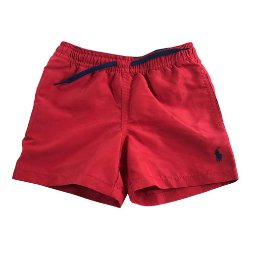 Polo Ralph Lauren Swim Shorts 4 Years Boys Classic Red Elasticated Drawstring