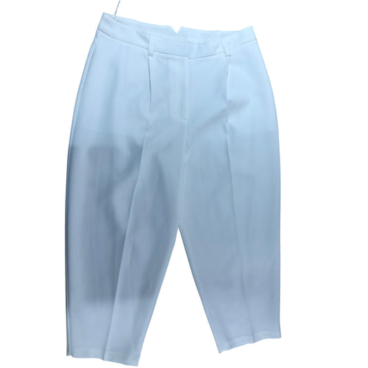 River Island White Smart Trousers UK16 Women's Formal Tailored Trousers