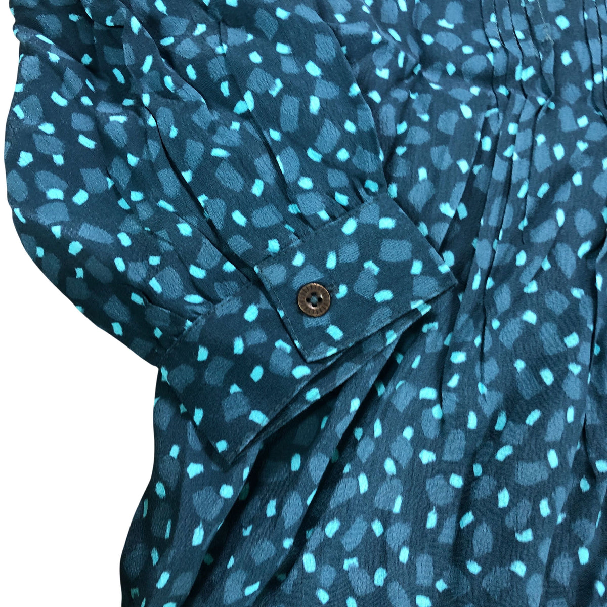 Georgie Shirt Tunic Dress UK12R Women's Blue