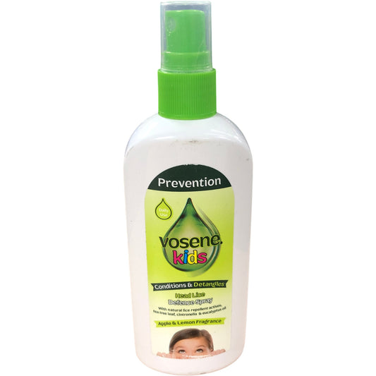 VOSENE Kids Head Lice Defence Spray 150ml Apple Lemon Fragrance Condition