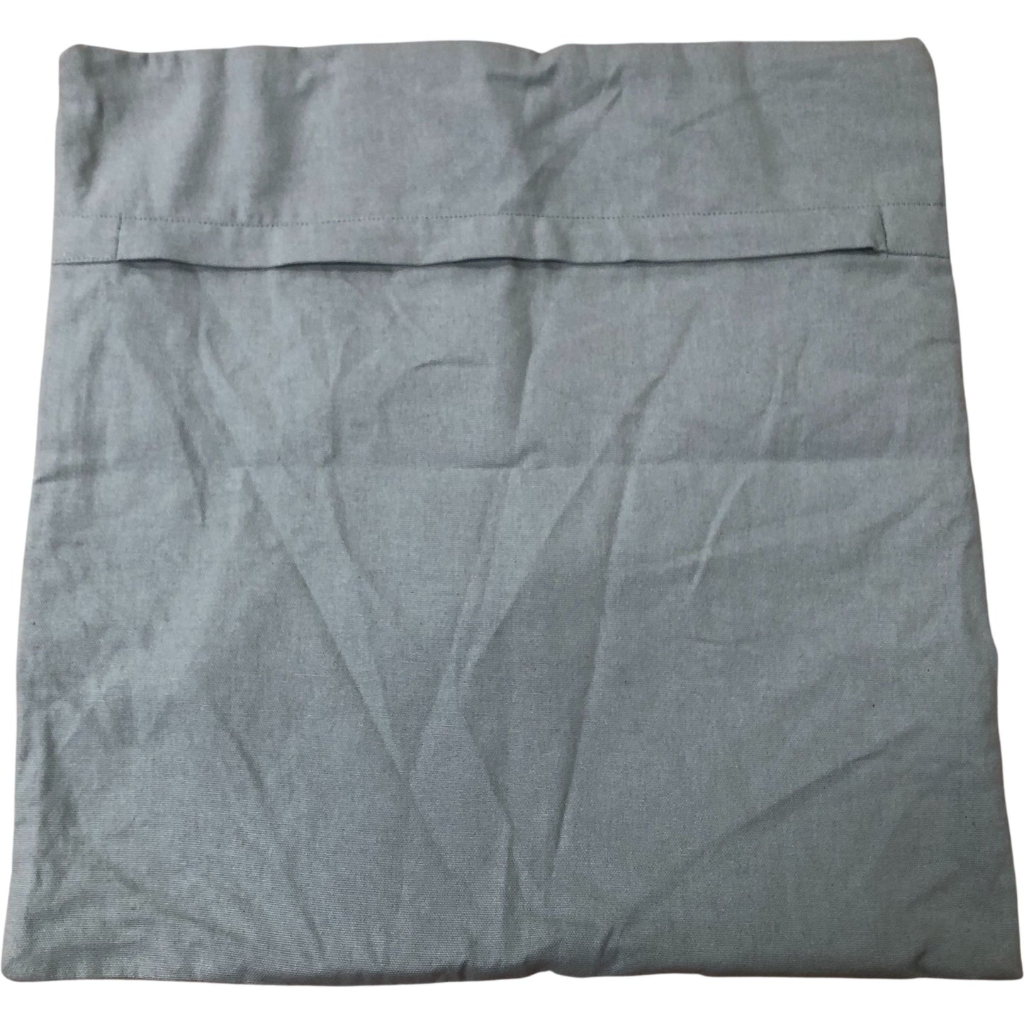 Cushion Cover Grey Abstract Pattern Home Decor Soft Fabric 17.5 x 17.5"