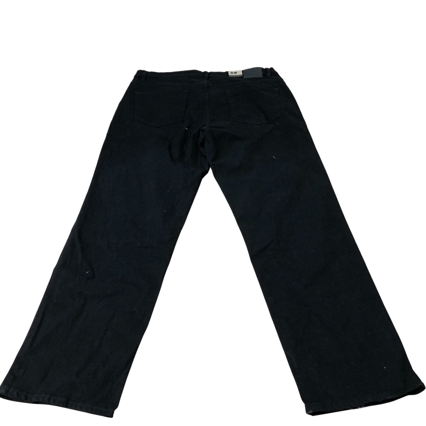 Crosshatch 36W 31L Men's Slim Fit Black Jeans Cotton Blend Stretch Denim