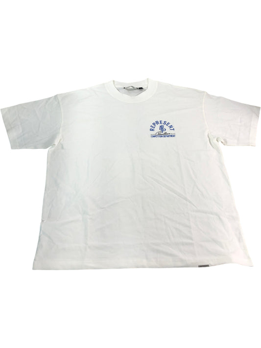 REPRESENT T-Shirt Men's White Cotton Competition Department Size Medium