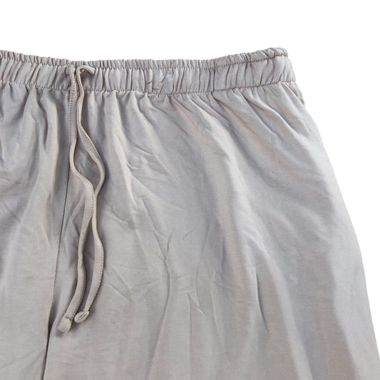Pale Pink Wide Leg Casual Trousers