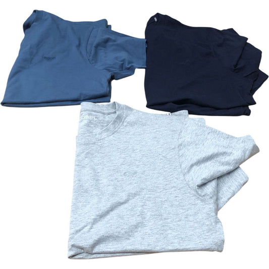 Threadbare 3PK T-Shirt Large Men's Casual Short Sleeve 100% Cotton Top