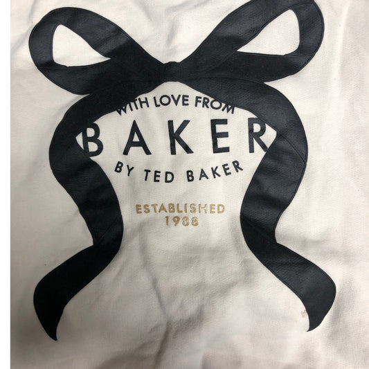 Baker By Ted Baker Girls Sweatshirt 8 Years Cream Black Detail