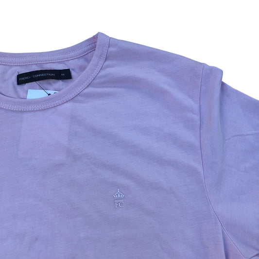 French Connection Pale Pink T-Shirt Size M