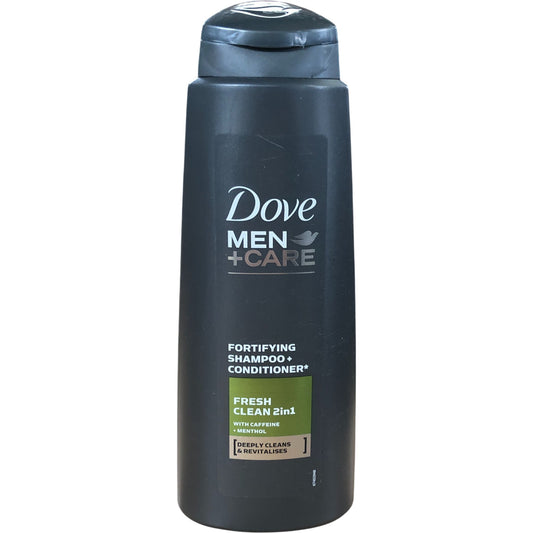 Dove Men+Care Fortifying Shampoo Plus Conditioner Fresh Clean 2in1 400ml