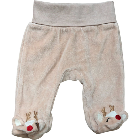 Pink Cat Baby Romper Reindeer Top & Pants Set 0 Months Newborn