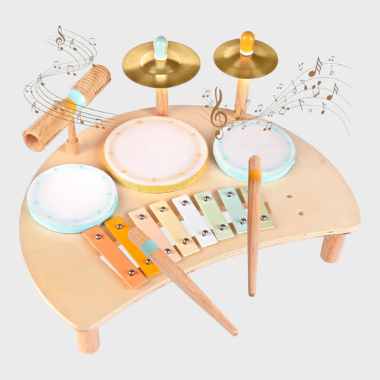 Wooden Musical Instrument Set - For Toddlers