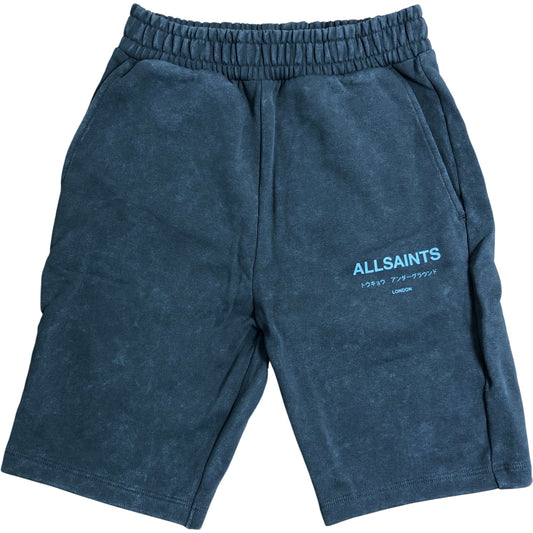 AllSaints Kids Shorts Size 9-10 Years Boys Elasticated Waist Dark Grey