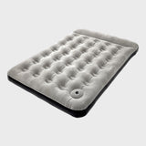 Hi-Gear Deluxe Double Flock Airbed with Pump