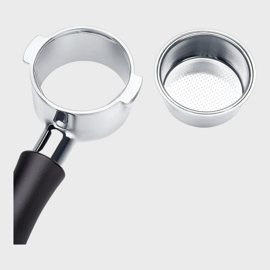 Normcore Espresso Bottomless Portafilter for DeLonghi Machines - 51mm - 2 Ears