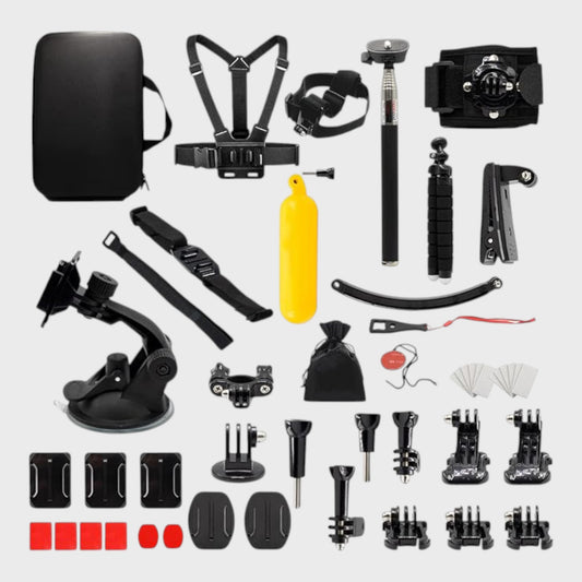 Action Accessory Kit for GoPro Hero - 50 Pieces