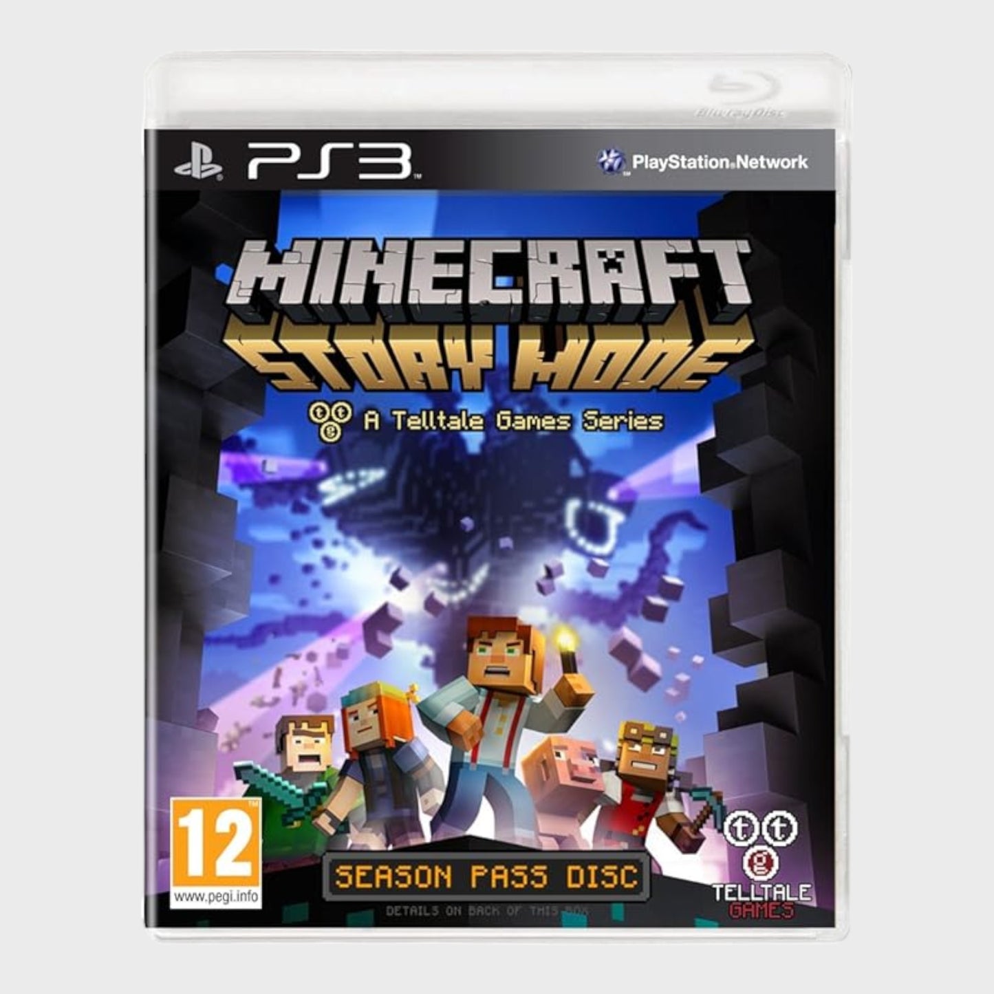 Minecraft Story Mode Playstation3 Video Game (PS3) - Used