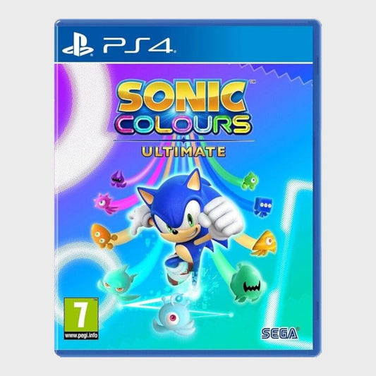 Sonic Colours Ultimate PlayStation4 Video Game (PS4) New/Sealed