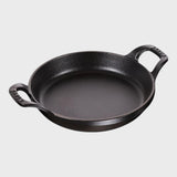 Staub Round Plat Empilable - Stackable Dish - 20cm - Black