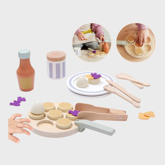 Kid's Concept Wooden Swedish Pancake Kitchen Toy