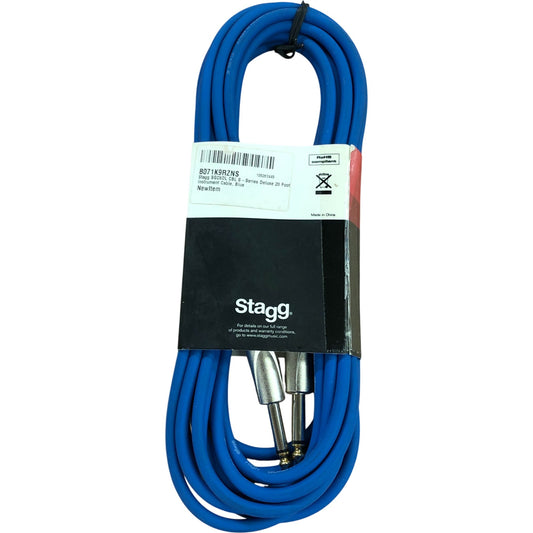 Stagg SGC6DL CBL 6M High Quality Instrument Cable