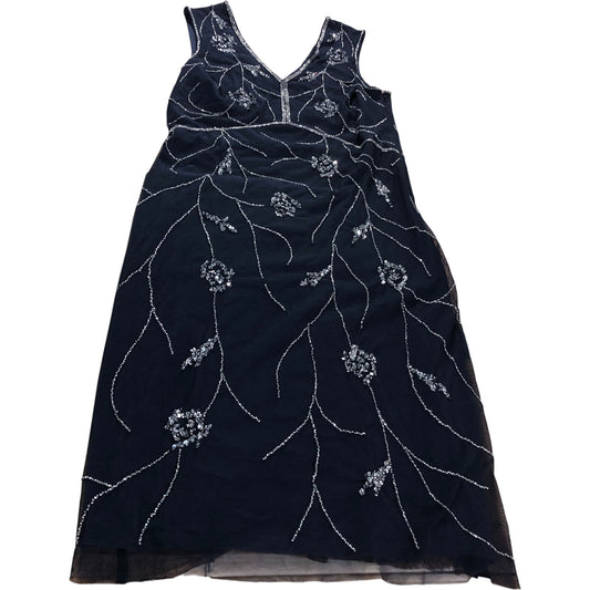 Roman Petite Dress UK14 Women's Embellished Sleeveless Party Dress