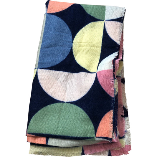 Geometric Print Scarf 100% Acrylic Multicolour Women's Fashion Accessory
