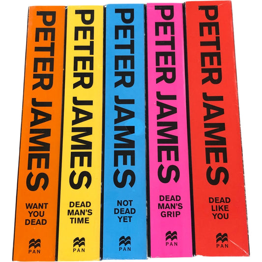 Peter James Roy Grace 5 Books Set New Want You Dead Dead Mans Time Books 6-10