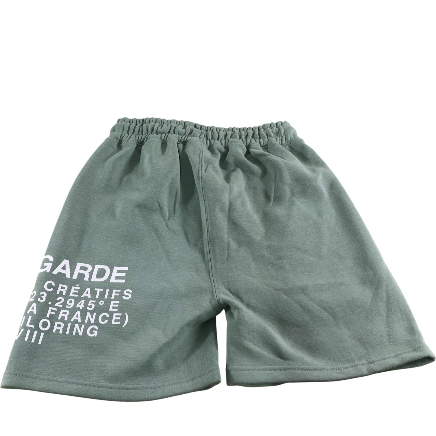 Avant Garde UK M Sweat Shorts Men's Casual Wear Green Cotton Blend