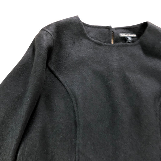 River Island UK8 Women's Black Long Sleeves Dress Wool Blend A-Line