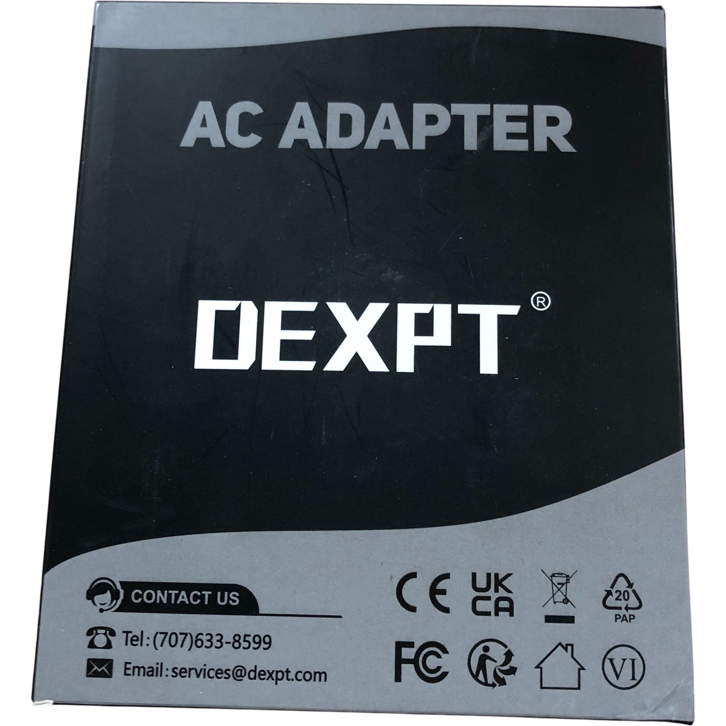 DEXPT AC Adapter Model ADP190327B UK Plug 45W Power Supply Charger