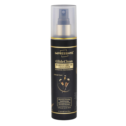 Impressionz GlideClean Makeup Brush Cleanser 150ml Alcohol Free Quick Drying