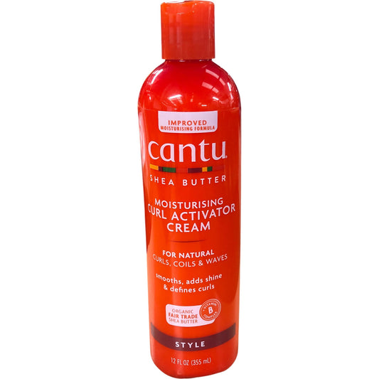 Cantu Shea Butter Moisturising Curl Activator Cream 12oz For Natural Curls