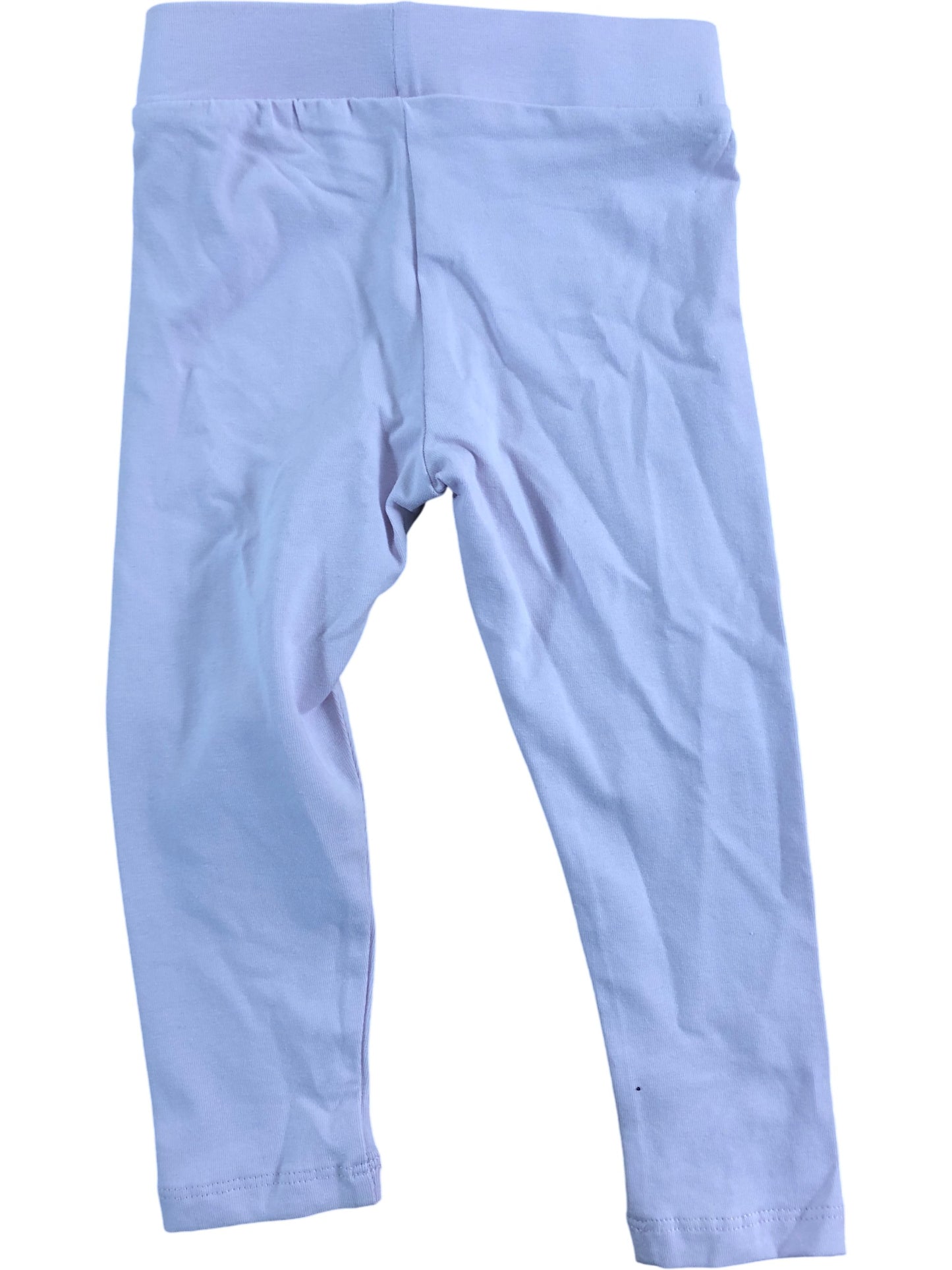 River Island Mini Baby Leggings 9 12 Months Casual Ecru Heart Design