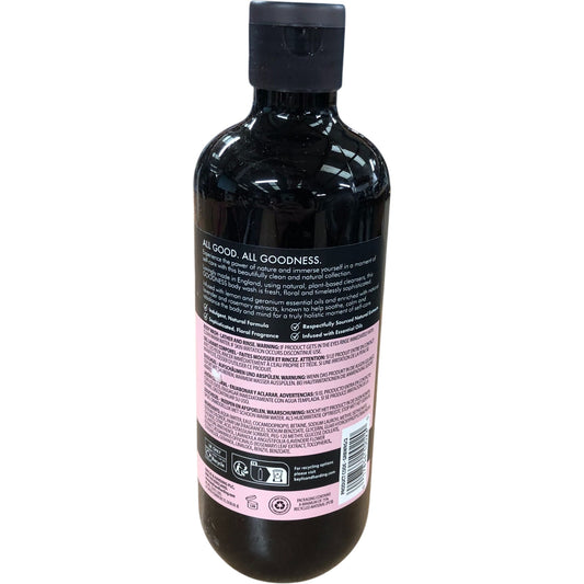 Baylis & Harding Goodness Natural Body Wash Rose & Geranium 500ml Vegan