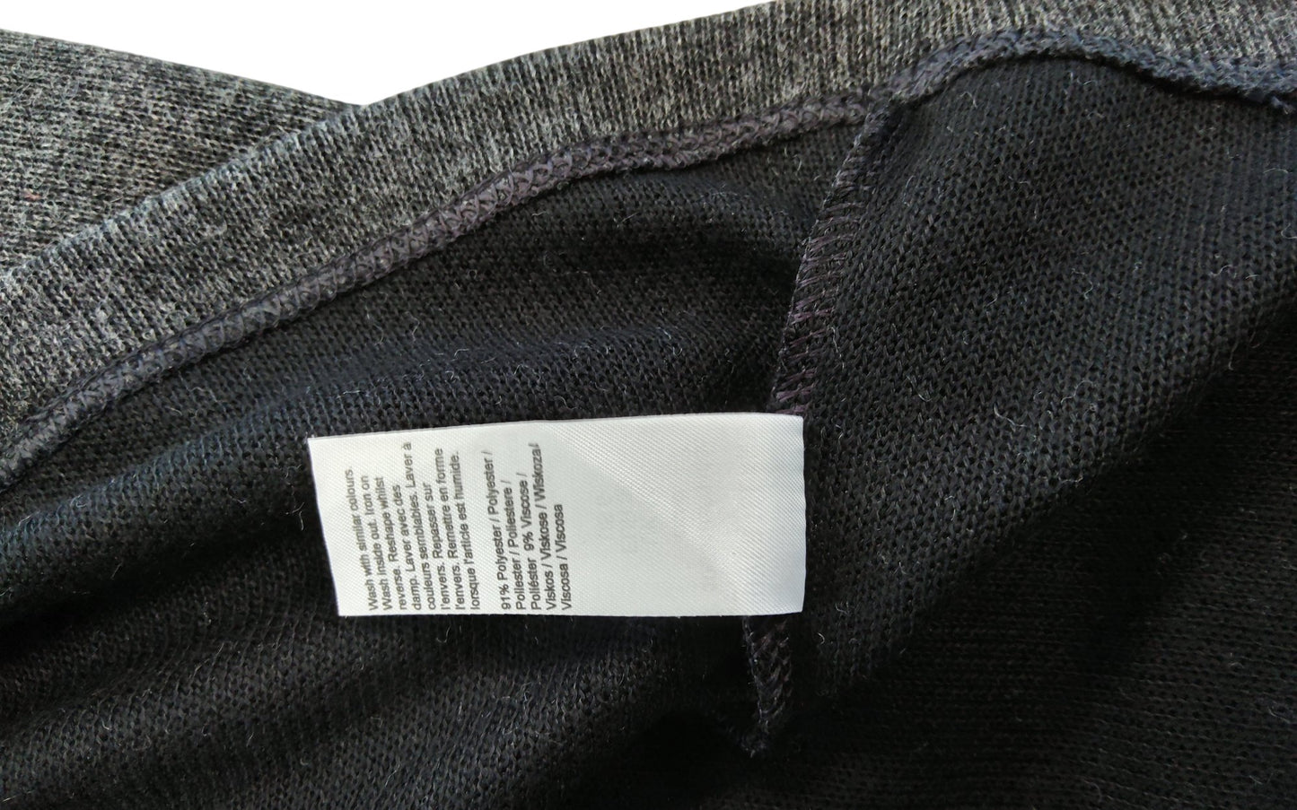 River Island Women's UK10 Grey Pencil Skirt Stretch Comfortable Winter Wear