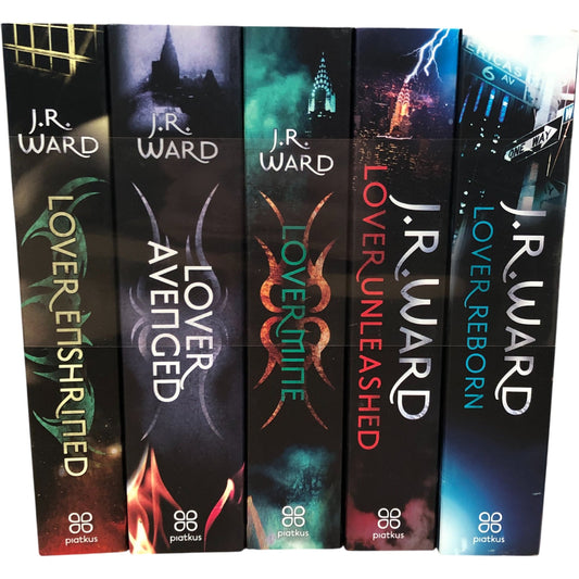 J.R. Ward Black Dagger Brotherhood Series 5 Books Collection Lover Enshrined