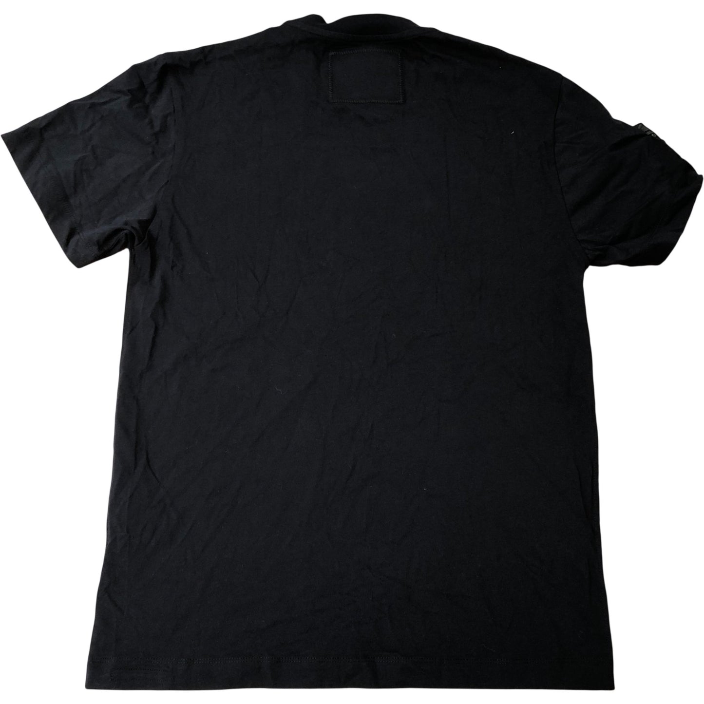 Trench London Life Stamp Tee M Men's Black Organic Cotton T-Shirt