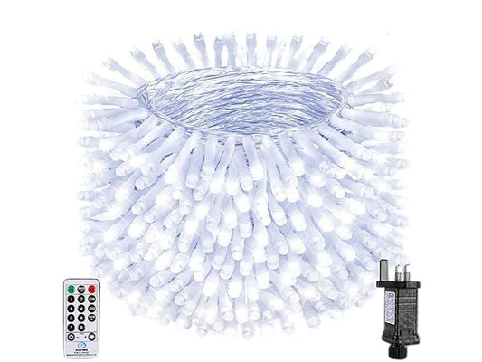 Nextronix LED String Lights Warm White Cool White Multicolor Waterproof IP44 20M
