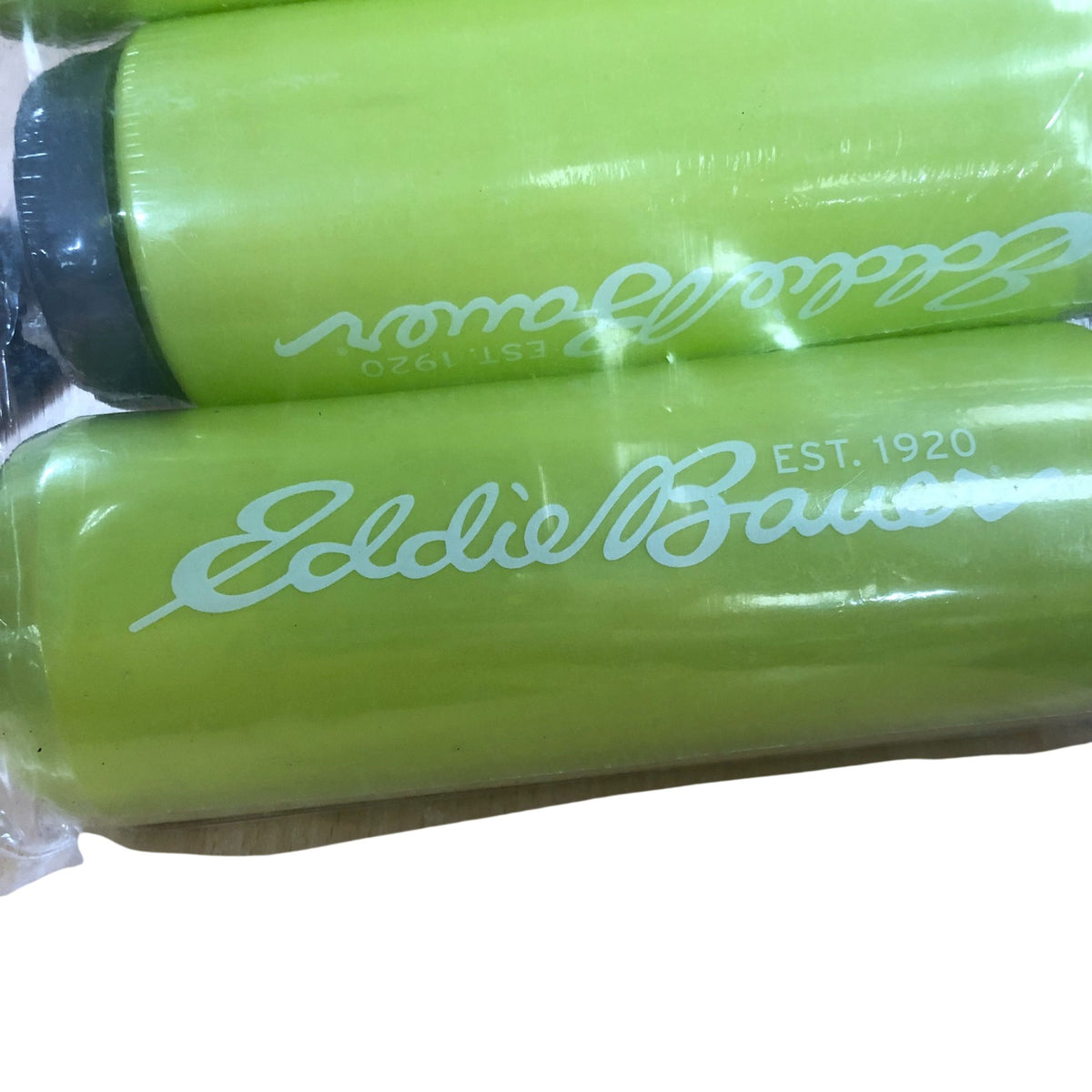 Eddie Bauer Water Bottle Set of 5 Vibrant Neon Yellow Outdoor Gear