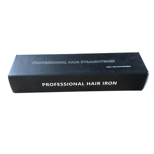 Professional Flat Wide Plate Hair Straightener Model Y01 Black New