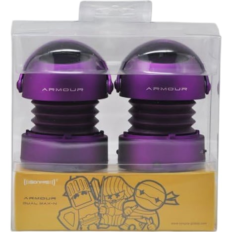 Sonpre Armour Dual Max-N Pop Up Mini Speakers Purple Extra Bass Rechargeable