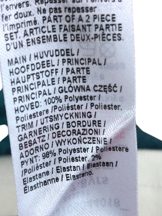 River Island Boys Shorts 5 6 Years AME SAINT Green Sporty Print Activewear