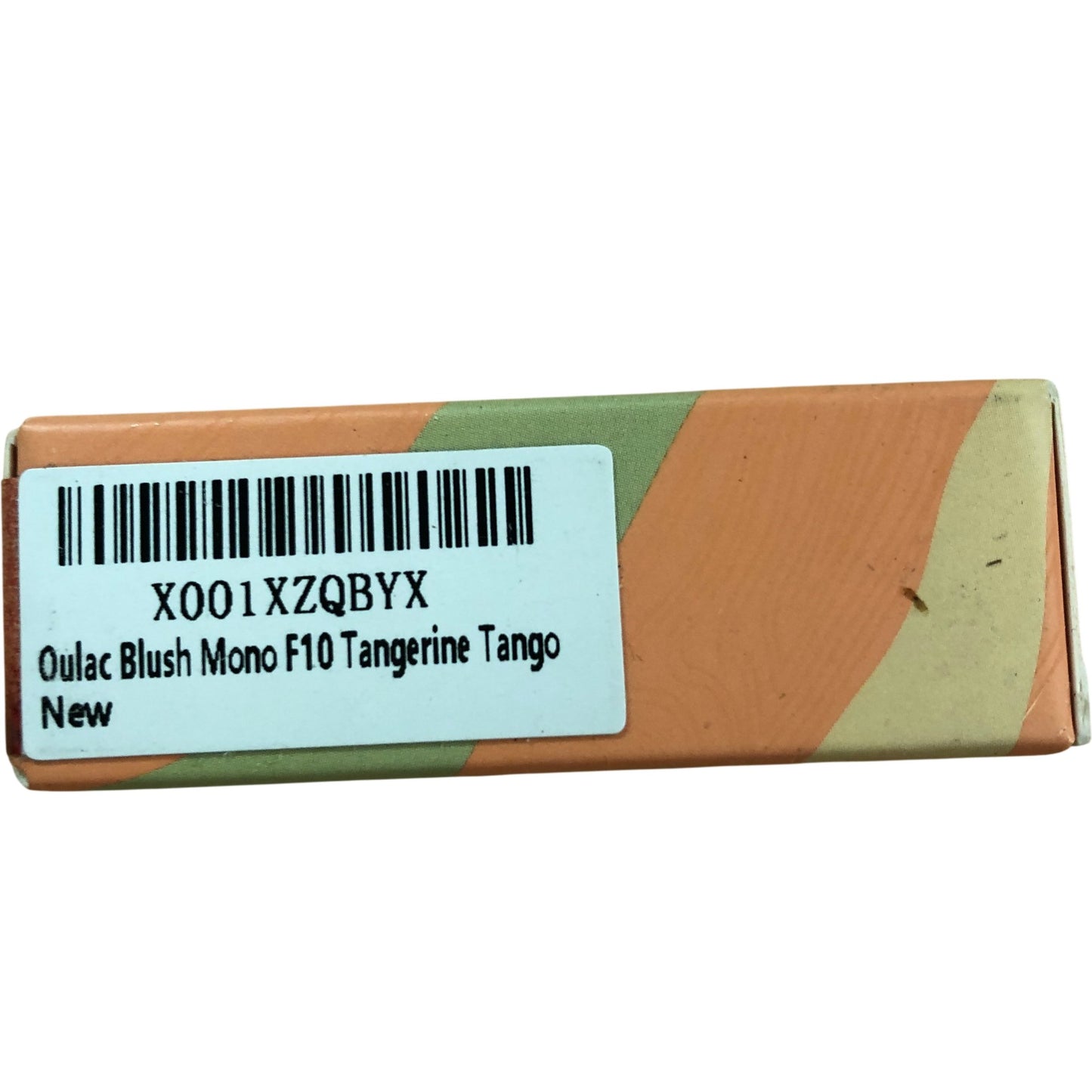 Oulac Blush Mono Frost F10 Tangerine Tango 4.8g Silky Buildable Colour Makeup