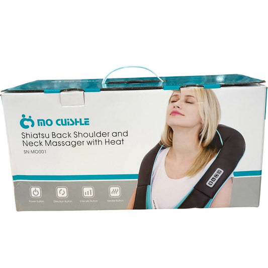 Mo Cuishle Shiatsu Back Shoulder And Neck Massager With Heat