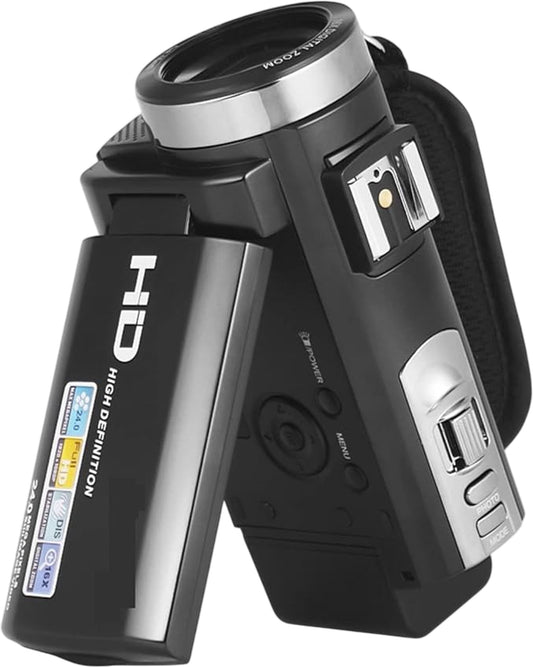 HD Camcorder 240 Mega Pixels 16X Digital Zoom High Definition Video Camera Black