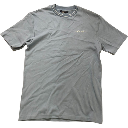 River Island Studios Blue T-Shirt UK S Men's Casual Cotton Top