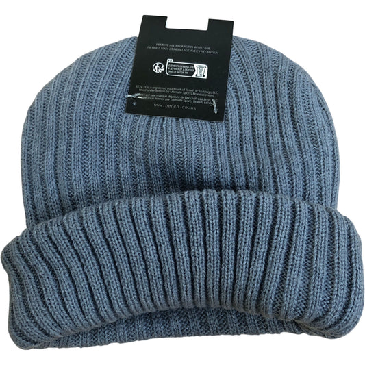Bench Kids Ribbed Pale Blue Beanie Hat