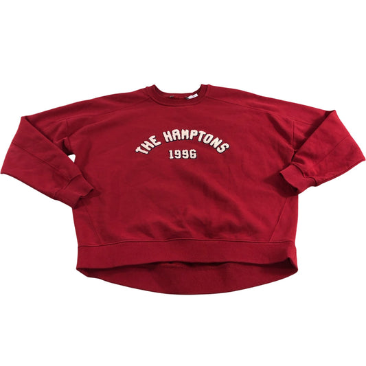 Branded Red The Hamptons 1996 Sweatshirt - Size 8-10