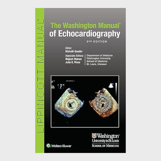 The Washington Manual of Echocardiography - 2nd Ed - New/Sealed